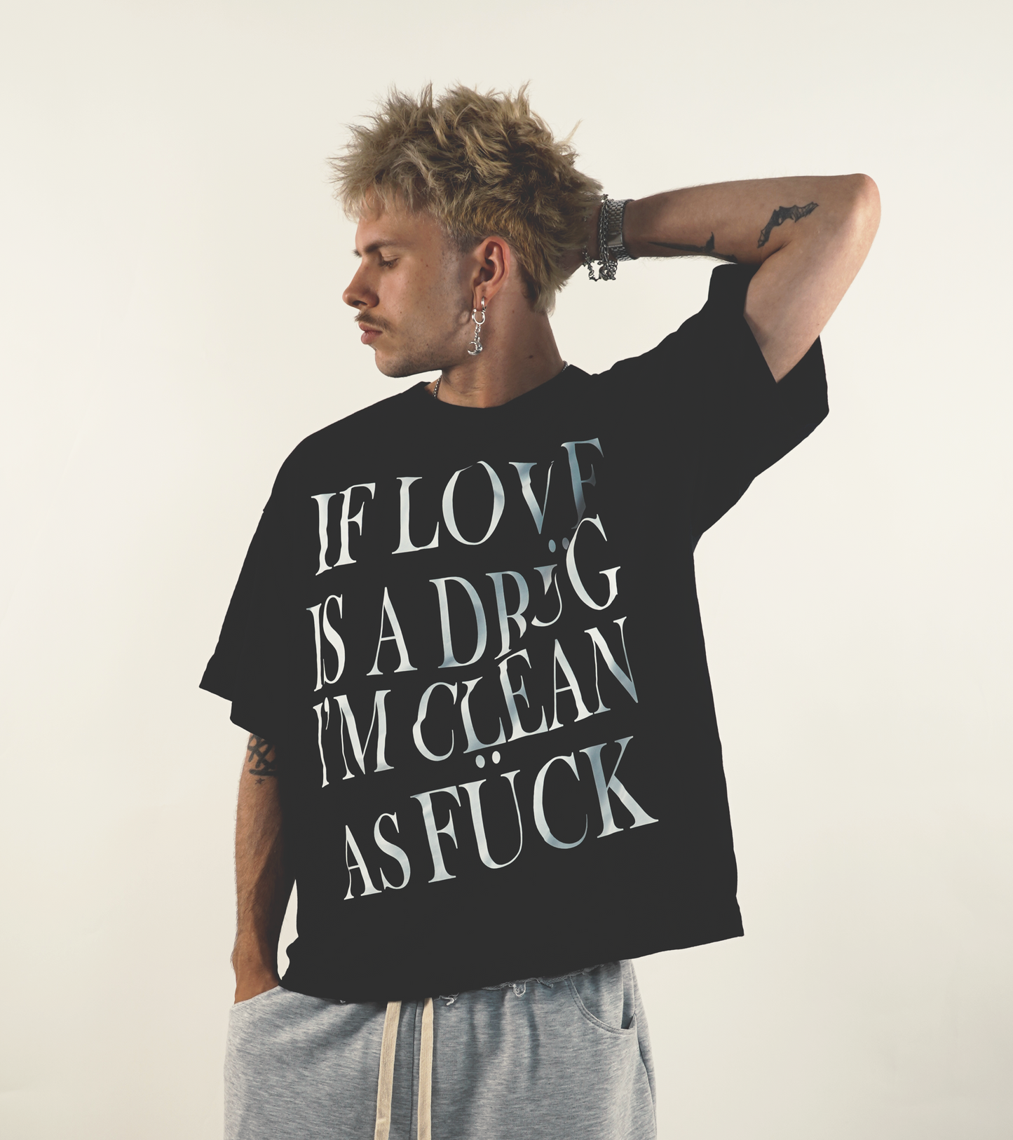 "IF LOVE" TEE