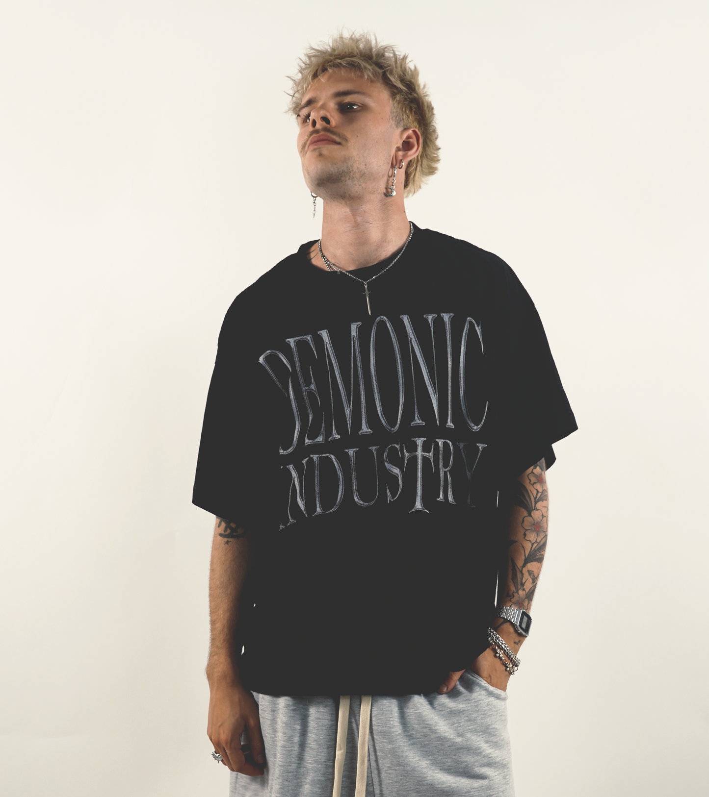"DEMONIC INDUSTRY" TEE