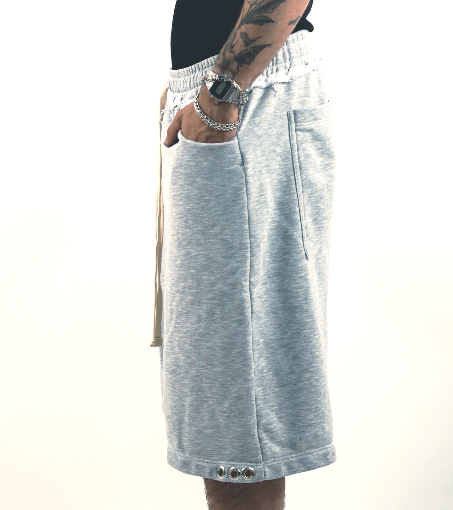 METAL SHORTS (grey)