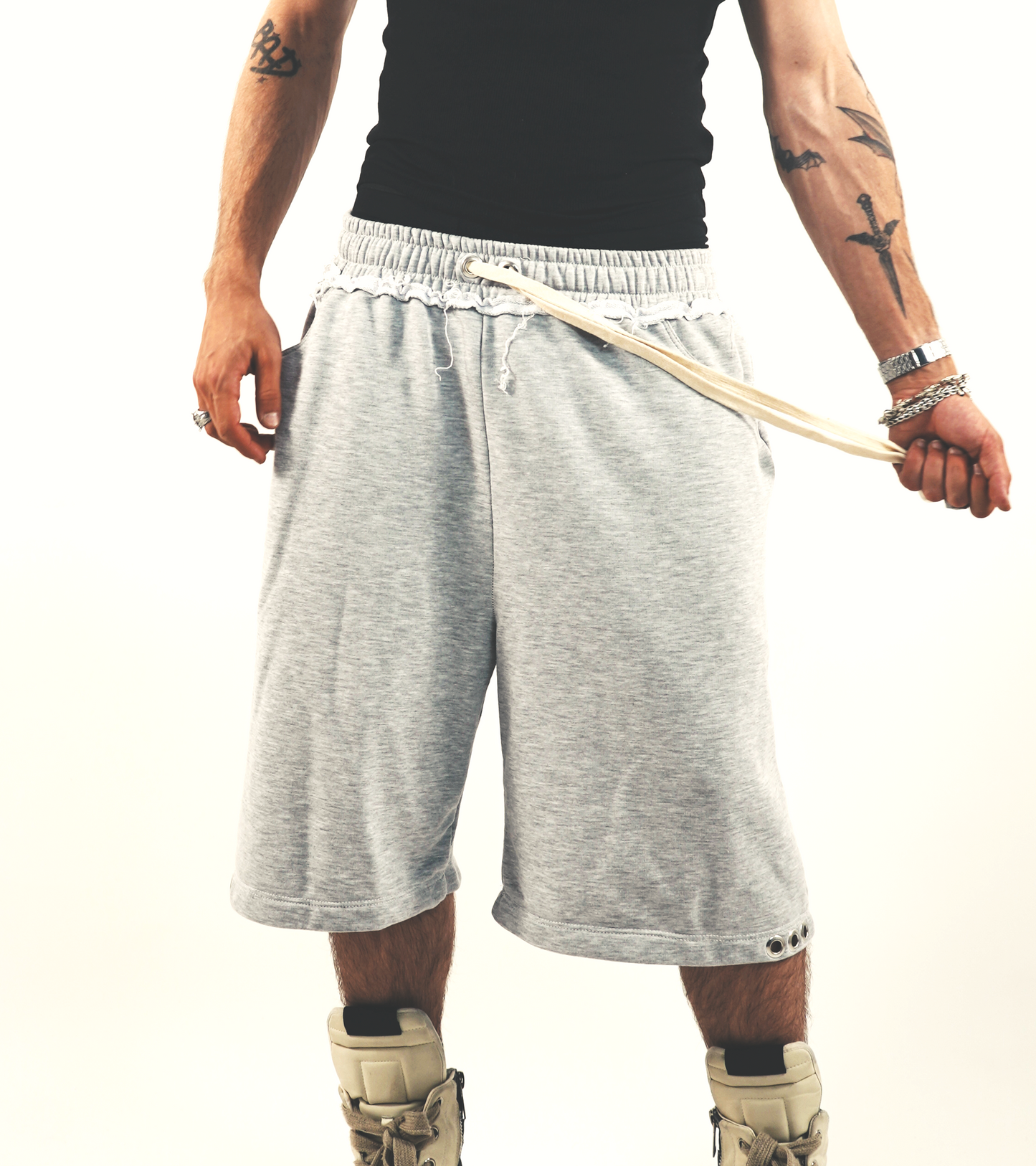 METAL SHORTS (grey)