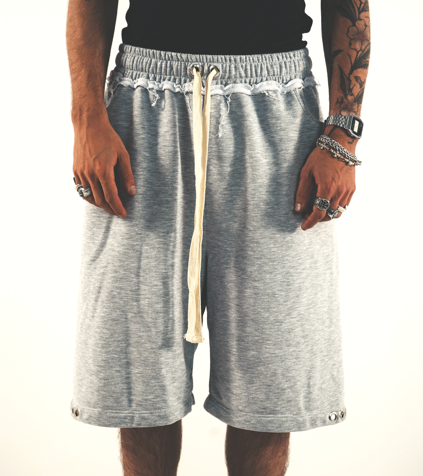 METAL SHORTS (grey)