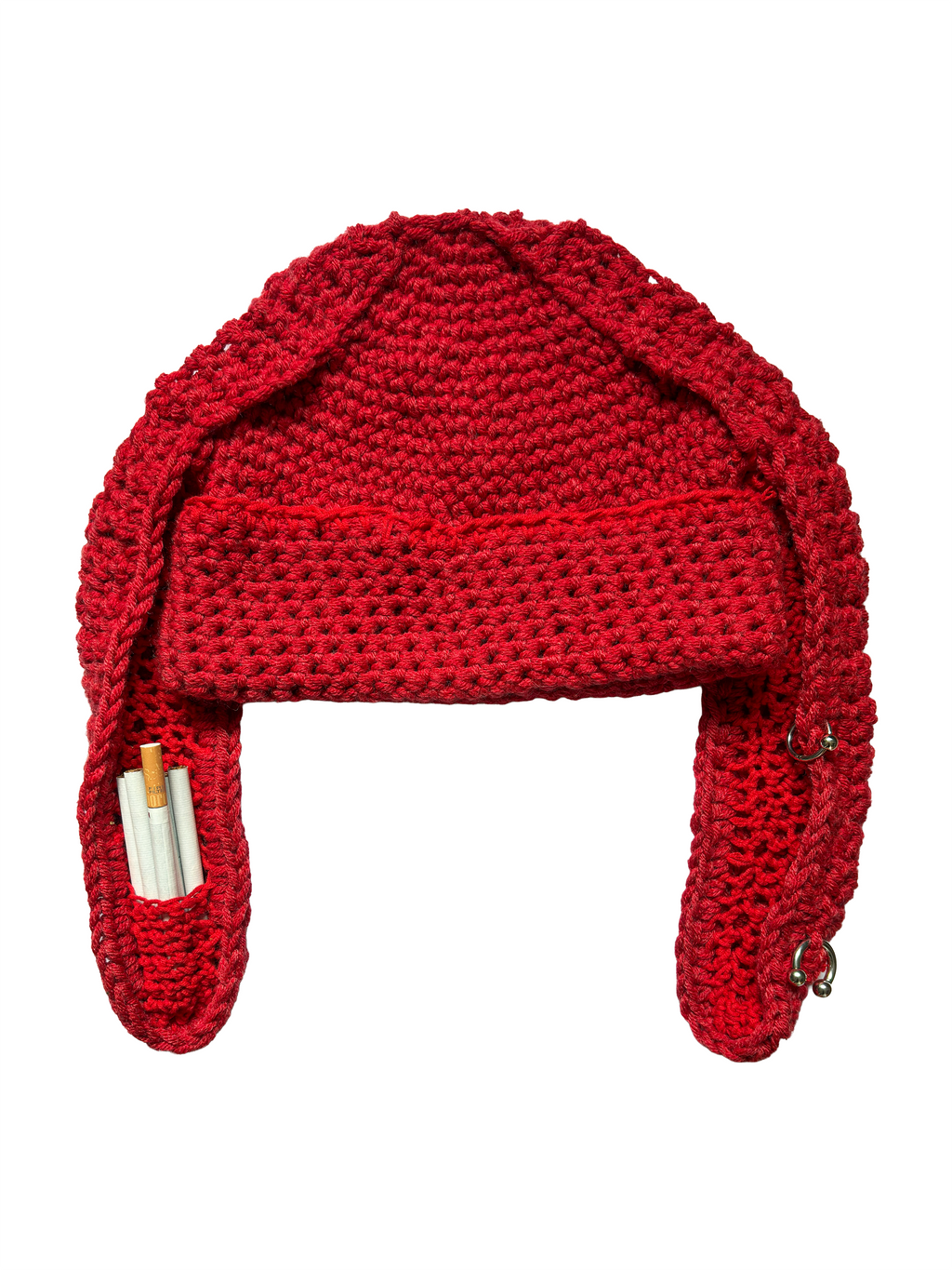 bünny beanie (red)